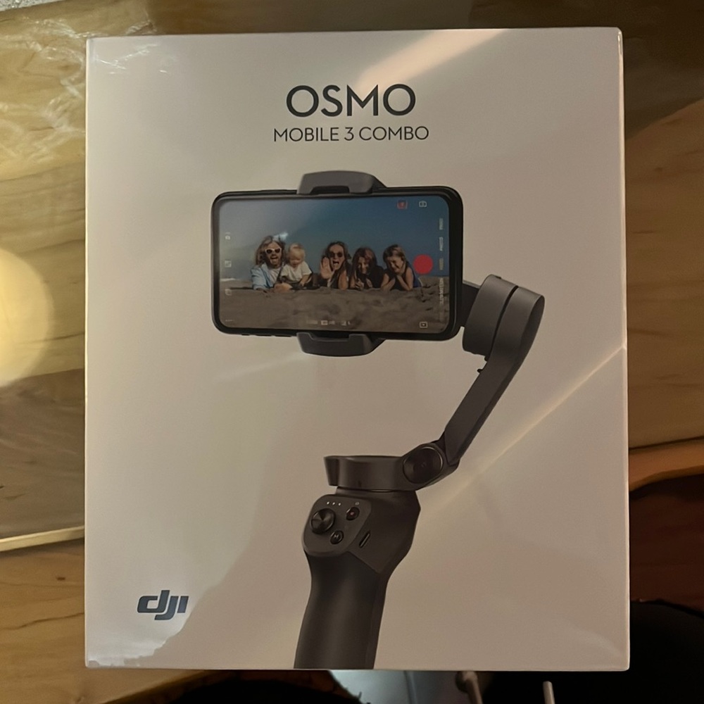 OSMO mobile 3 combo brand new tripod